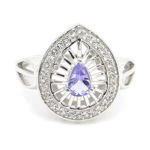 Серебряное кольцо 925 пробы 3,92 гр. с белым эфиопским опалом класса AAA и топазами из США 1,04 карат Серебряное кольцо 925 пробы 3,92 гр. с белым эфиопским опалом класса AAA и топазами из США 1,04 карат
