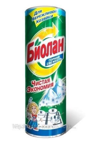 Биолан Горная свежесть ЧИСТЯЩИЙ порошок 400гр.