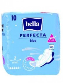 Бэлла Перфекта прокладки голубые софт 10шт