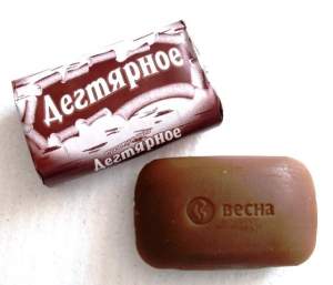 В.Дегтярное т/мыло 90гр.