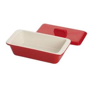 Форма для запекания с крышкой, прямоугольная GUSTO ROUGE 20х10 см