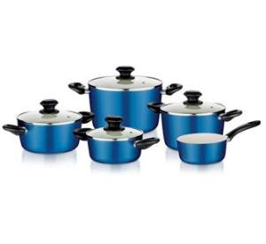 Набор посуды ecoPRESTO, 9 предметов