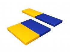 Мат на липучках (схема раскладки матов)