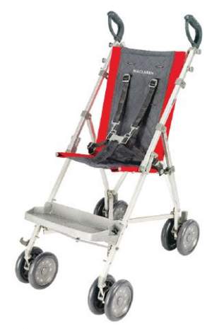 MACLAREN коляска прогулочная для особых детей Major Elite Scarlet/Charcoal