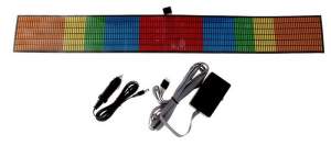 Эквалайзер на стекло автомобиля