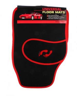 Набор ковриков для авто прорезиненный, 4 шт