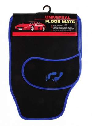 Набор ковриков для авто прорезиненный, 4 шт