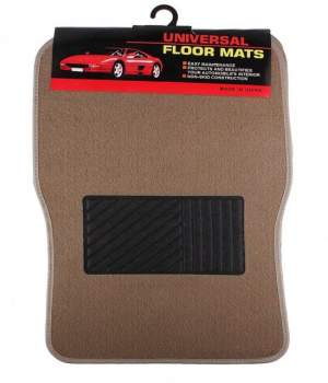 Набор ковриков для авто прорезин. 4 шт