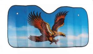 Шторка на лобовое стекло на присосках