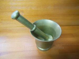 Ступка с пестиком