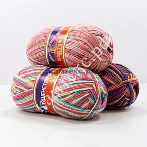 Полушерстяная секционного крашения