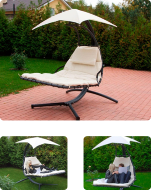 Подвесные качели шезлонг LUNA DOUBLE Подвесные качели шезлонг LUNA DOUBLE