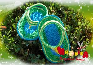 Пинетки-вьетнамки с подошвой 