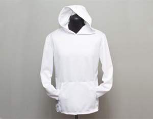 Толстовки белые (сэндвич), печать