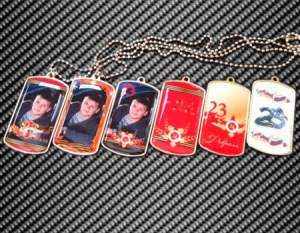 Фото жетон армейский, печать Фото жетон армейский, печать