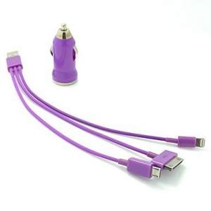 Автомобильное Зарядное устройство 3 в 1