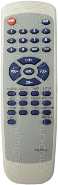 AKAI TVD-3,SOKOL K16R-C10,ROLSEN K16R-C2,K16R-C3,SITRONICS K10R-C17,K16R-C10