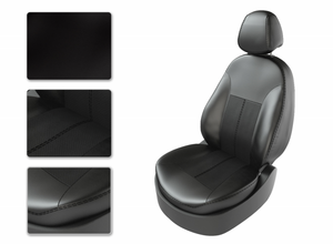 Чехлы CarFashion для сидений RENAULT SANDERO дел черный/черный/черный 30178666 Чехлы CarFashion для сидений RENAULT SANDERO дел черный/черный/черный 30178666