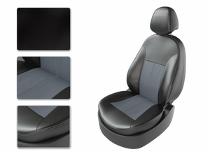 Чехлы CarFashion для сидений SSANGYONG KYRON черный/серый/серый 32048644 Чехлы CarFashion для сидений SSANGYONG KYRON черный/серый/серый 32048644