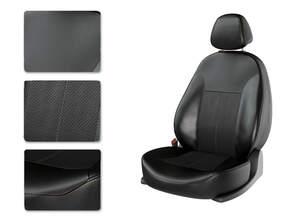 Чехлы CarFashion для сидений TOYOTA RAV 4 06-12г черный/черный/оранжевый 34138669 Чехлы CarFashion для сидений TOYOTA RAV 4 06-12г черный/черный/оранжевый 34138669