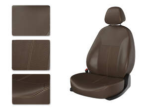 Чехлы CarFashion для сидений VW PASSAT B-7 TRENDLINE SD коричн/коричн/коричн 35198777 Чехлы CarFashion для сидений VW PASSAT B-7 TRENDLINE SD коричн/коричн/коричн 35198777