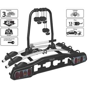 Платформа на фаркоп Veturo для 3-х велосипедов, сталь/цвет серый от Steinhof