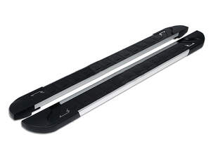 Пороги-подножки REDLINE для VOLVO XC 90 2003-2014 (алюминий+пластик) от ERKUL Пороги-подножки REDLINE для VOLVO XC 90 2003-2014 (алюминий+пластик) от ERKUL