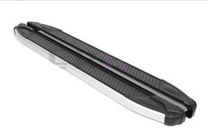 Пороги-подножки MEVSIM V2 BLACK для VW T5, T6 LONG 2003-н.в. (алюминий+пластик) от ERKUL Пороги-подножки MEVSIM V2 BLACK для VW T5, T6 LONG 2003-н.в. (алюминий+пластик) от ERKUL