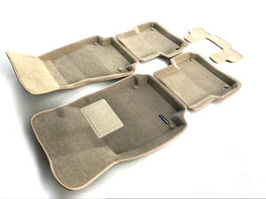 Коврики салона текст. 3D euro-std AUDI A6 (2011-2018) / A7 (2011-2018) (БЕЖ) (EMC3D) C2