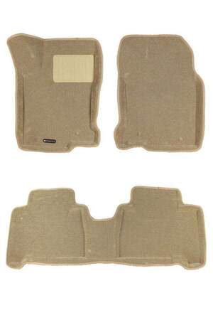Коврики в салон текстильные Euromat 3D Business LEXUS NX (2014-2017), бежевые (3 шт.)