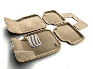 Коврики в салон текстильные Euromat 3D lux PORSCHE Cayenne (2002-2009), бежевые (5 шт.) Коврики в салон текстильные Euromat 3D lux PORSCHE Cayenne (2002-2009), бежевые (5 шт.)