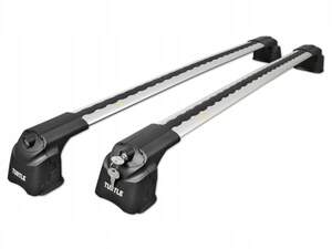 Поперечины TURTLE AIR 3 на штатные места CITROEN SPACE TOURER/JAMPY/ PEUGEOT TRAVELLER/PEUGEOT TRAVELLER 2016-н.в. черные