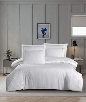 Сатиновое постельное белье La romano ORCELLA WHITE